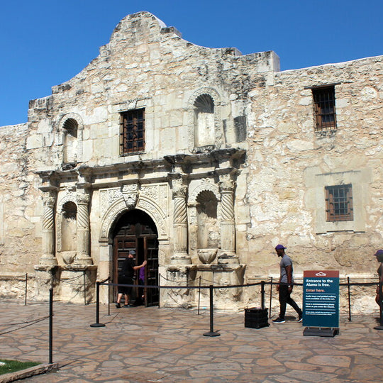 The Alamo building in San Antonio texas