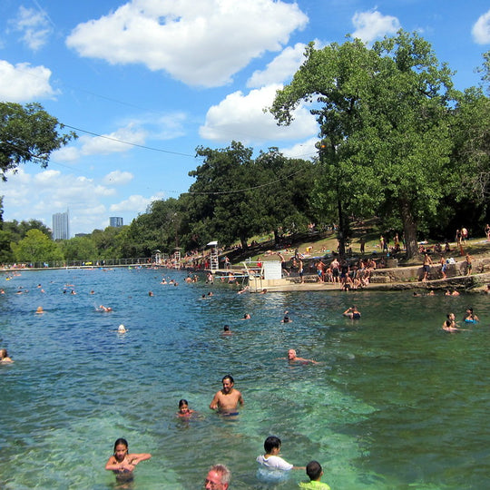 Barton Springs Pool in Austin Texas