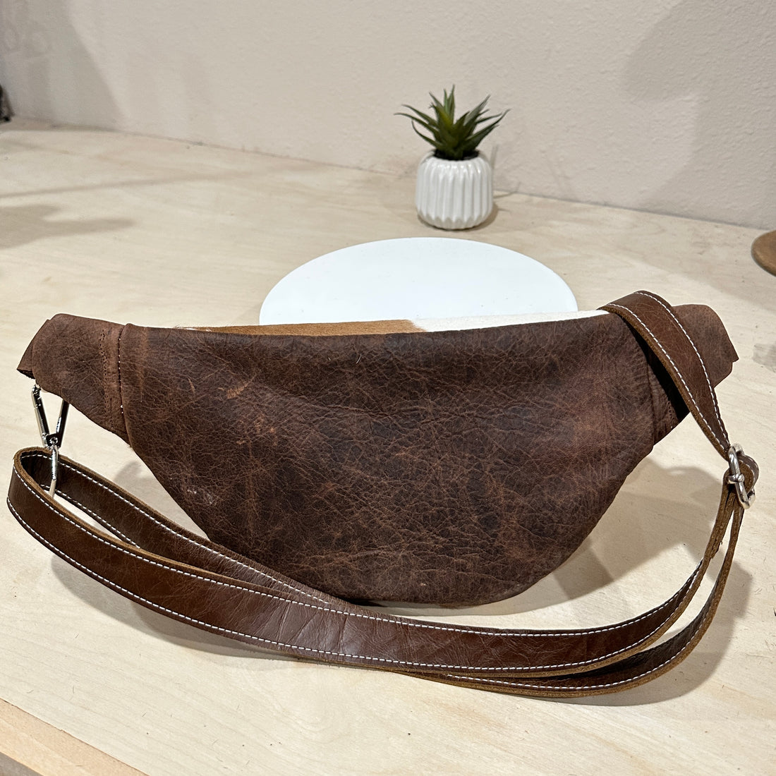 Cowhide Fanny Pack