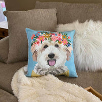 Goldendoodle Dog Pillow - Dacus Doodles