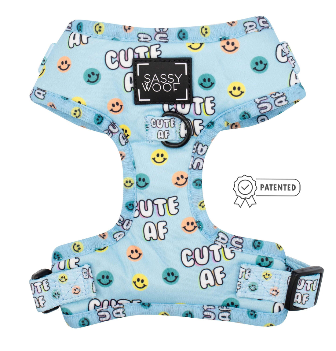 Cute AF Adjustable Dog Harness - Dacus Doodles